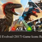 ark: survival evolved (2017) game icons banners