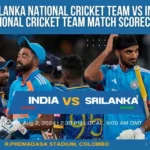 india national cricket team vs sri lanka national cricket team match scorecard