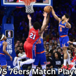 knicks vs 76ers match player stats