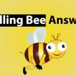 Spelling Bee Answers