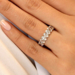 The Beauty of White Sapphire Eternity Bands: A Modern Twist on Tradition